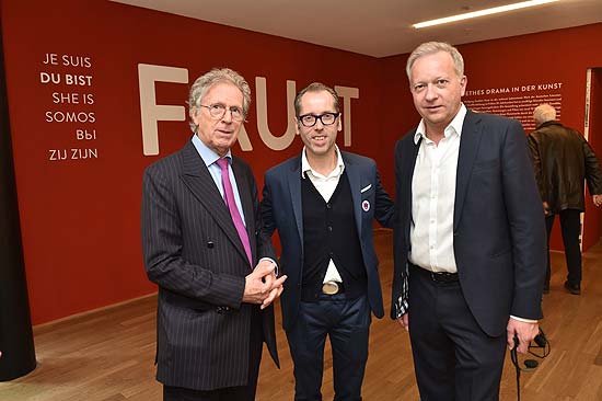 Raimund Thomas, Dr. Roger Diederen und Moritz Freiherr von Crailsheim (©Foto: Hannes Magerstädt)